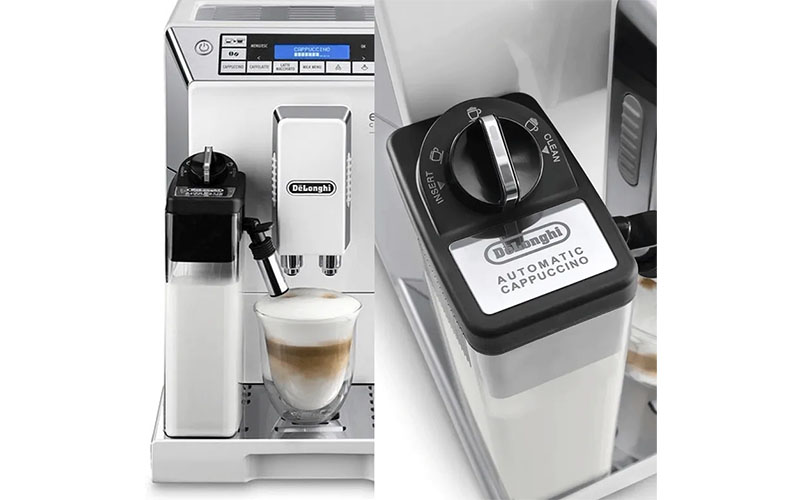 Máy pha cà phê tự động DeLonghi ECAM45.760.W - Hàng chính hãng
