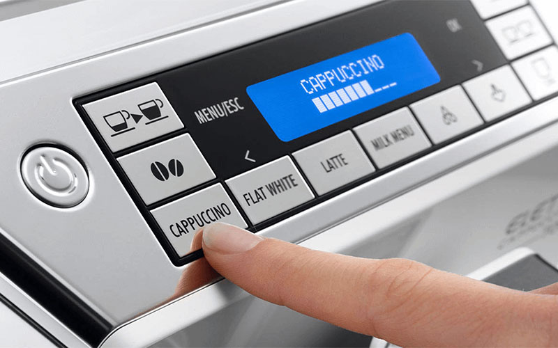 Máy pha cà phê tự động DeLonghi ECAM45.760.W - Hàng chính hãng