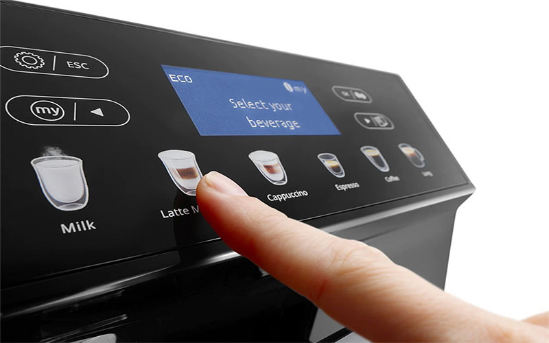 Máy pha cà phê tự động DeLonghi ECAM46.860.B - Hàng chính hãng