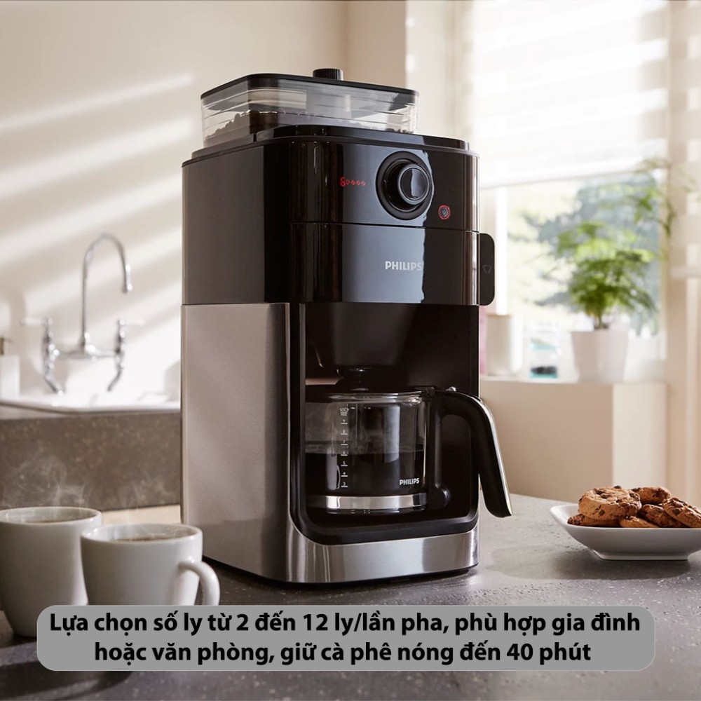 Máy pha cà phê tự động Philips HD7761 - Hàng chính hãng