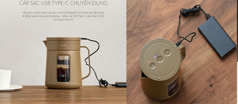 Máy pha cà phê ủ lạnh Lacuzin LCZ065 - Hàng chính hãng