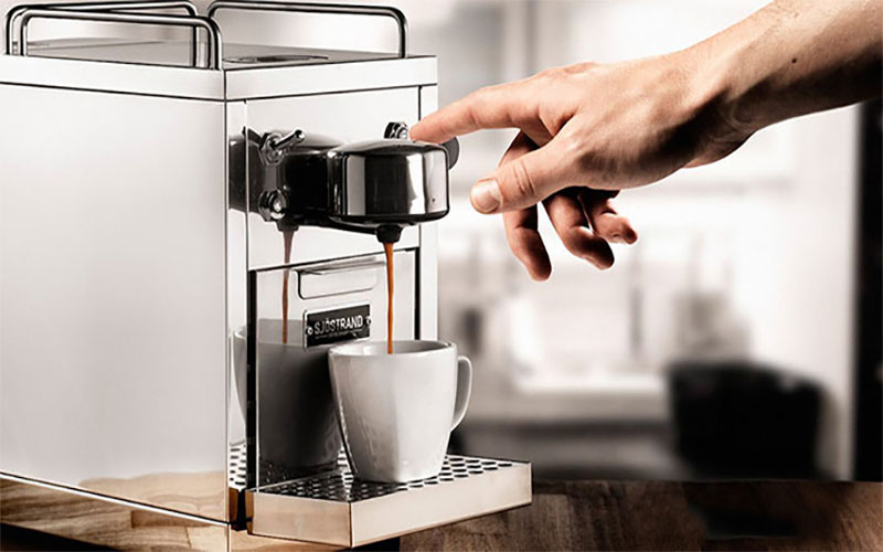 Máy pha cà phê viên nén Cino Stainless Steel CN-J01 - Hàng chính hãng