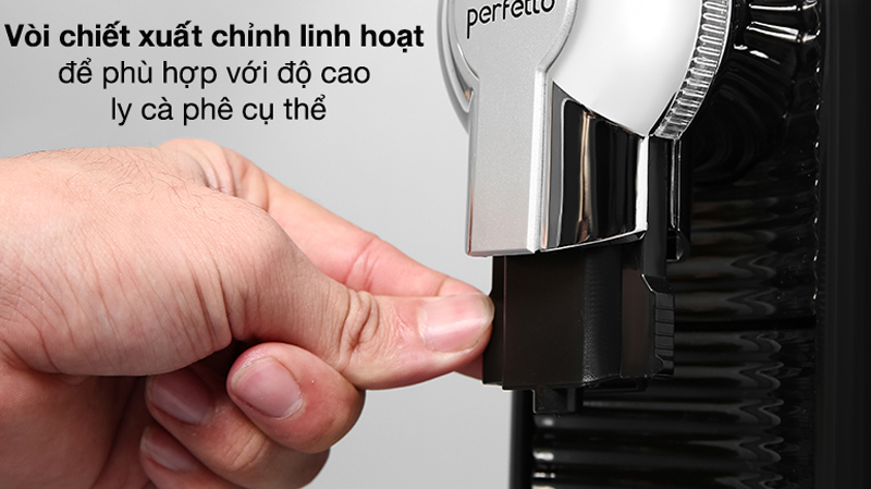 Máy pha cà phê viên nén Delonghi Perfetto P9.BK - Hàng chính hãng