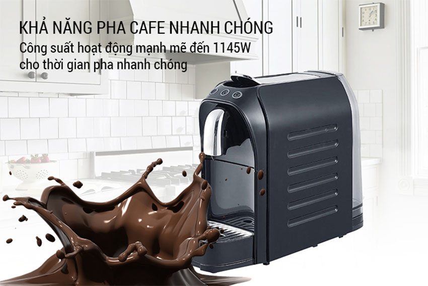 Chức năng của máy pha cà phê viên nén Hafele HE-BMM018 534.43.018