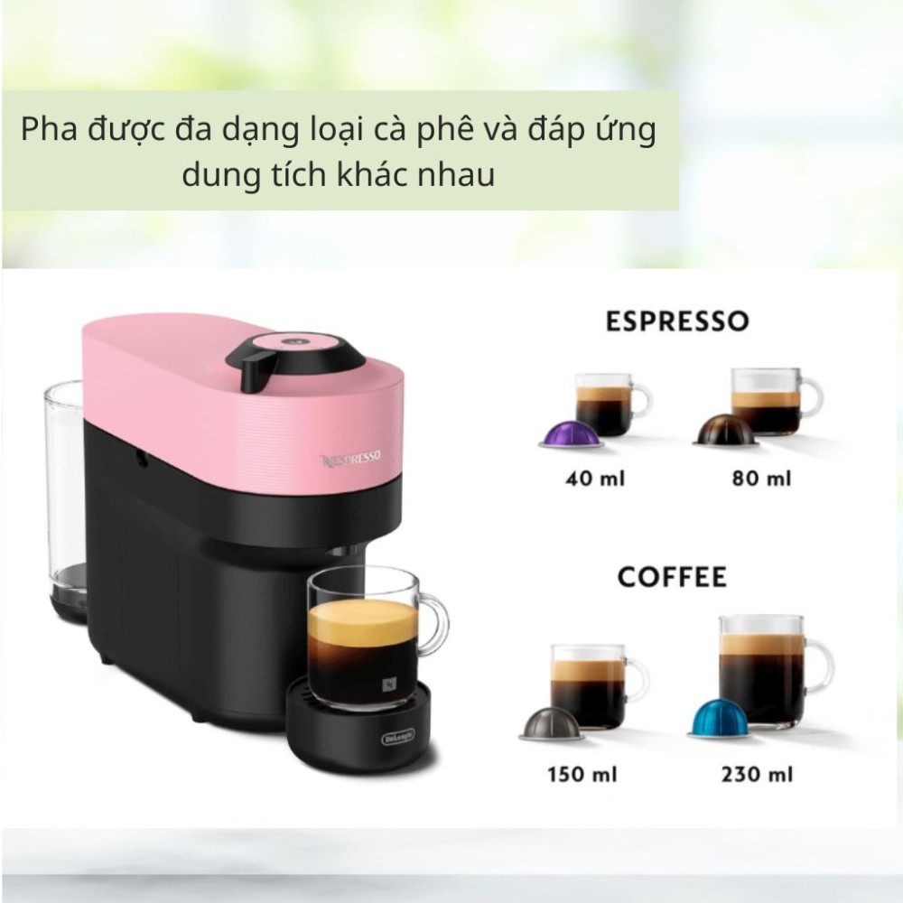 Máy pha cà phê viên nén Nespresso De'Longhi ENV90 - Hàng chính hãng