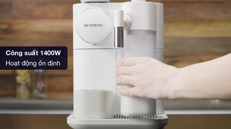 Máy pha cafe viên nén Delonghi EN640-W/B - Hàng chính hãng