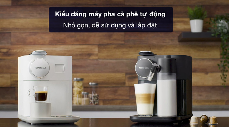 Máy pha cafe viên nén Delonghi EN640-W/B - Hàng chính hãng