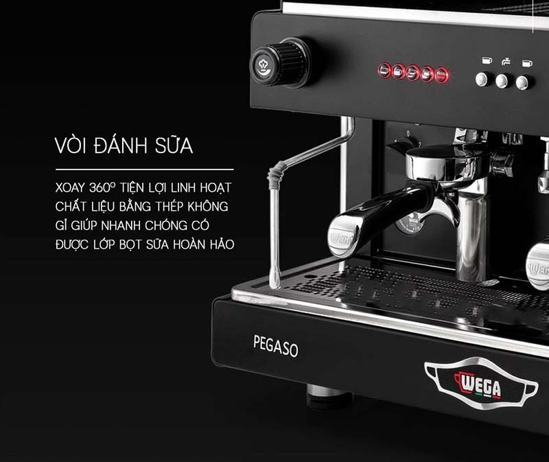 Máy pha cà phê Wega PEGASO 2 GROUPS - Hàng chính hãng