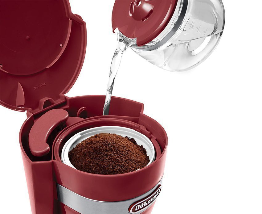 Máy pha cafe Drip DeLonghi ACTIVE LINE ICM14011.R - Hàng chính hãng