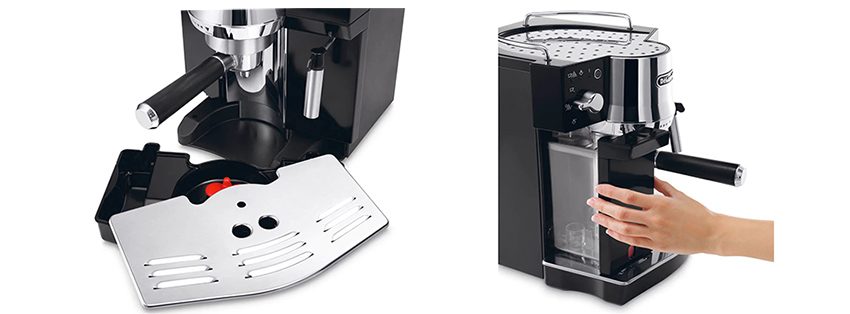Máy pha cafe Espresso DeLonghi EC 820.B - Hàng chính hãng