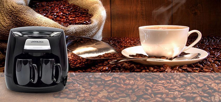 Máy pha cafe Lock&Lock ELCM-202 - Hàng chính hãng