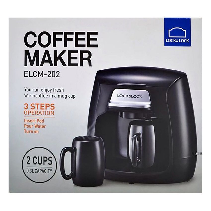 Máy pha cafe Lock&Lock ELCM-202 - Hàng chính hãng