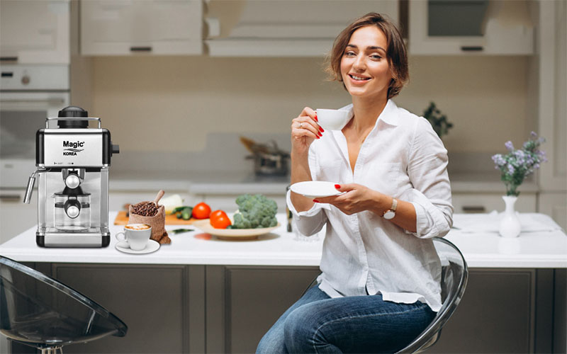 Máy pha cafe Magic Korea A-98 - Hàng chính hãng