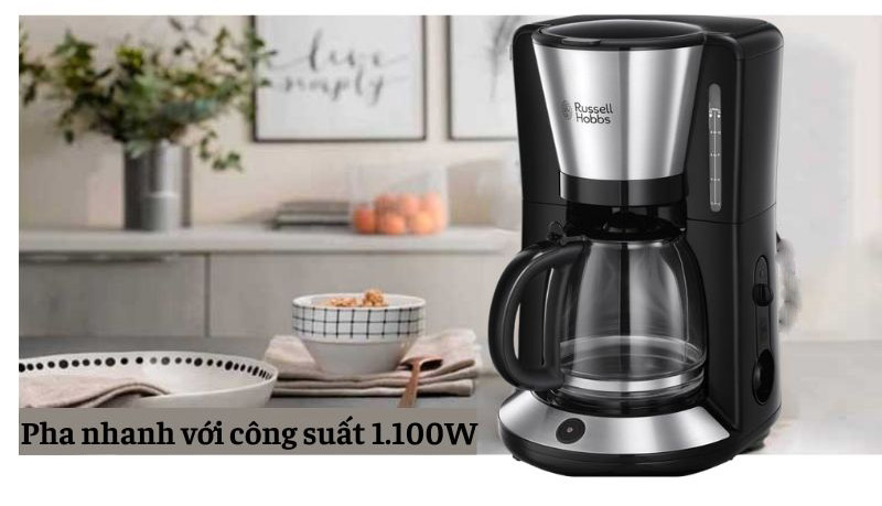 Máy pha cà phê bán tự động Russell Hobbs 24010-56 - Hàng chính hãng
