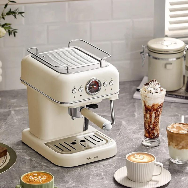 Máy pha cà phê tự động Espresso Bear KFJ-E12R5 - Hàng chính hãng