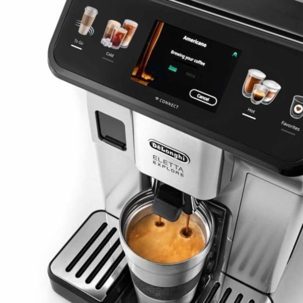Máy pha cà phê tự động DeLonghi Eletta Explore ECAM450.65.S - Hàng chính hãng
