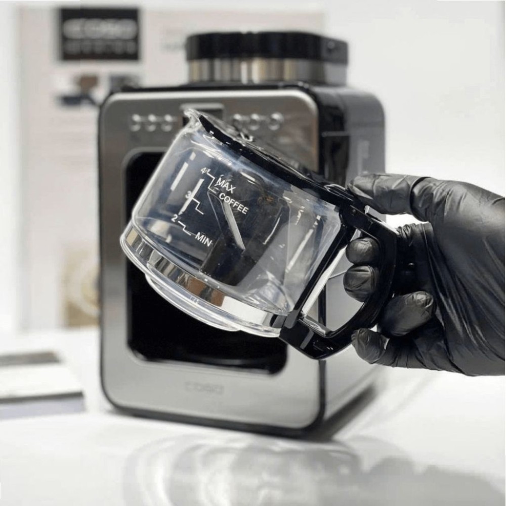 Máy pha cafe mini kèm xay Caso Coffee Compact Electronic - Hàng chính hãng