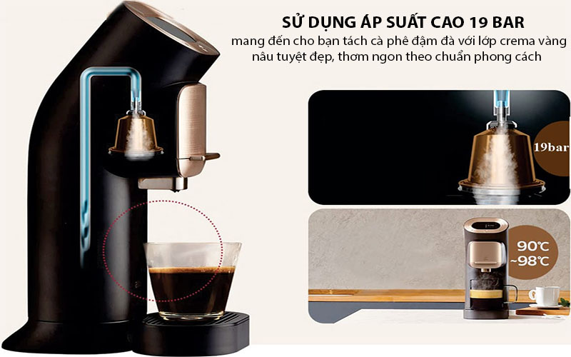 Áp suất của Máy pha trà cà phê viên nén Wells WN902ZWA