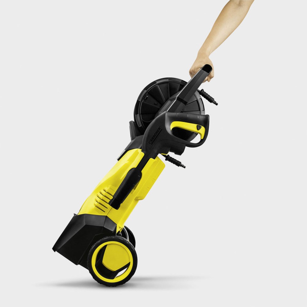 Máy phun rửa áp lực cao Karcher K-3-HR-PLUS bánh xe lớn dễ dàng di chuyển