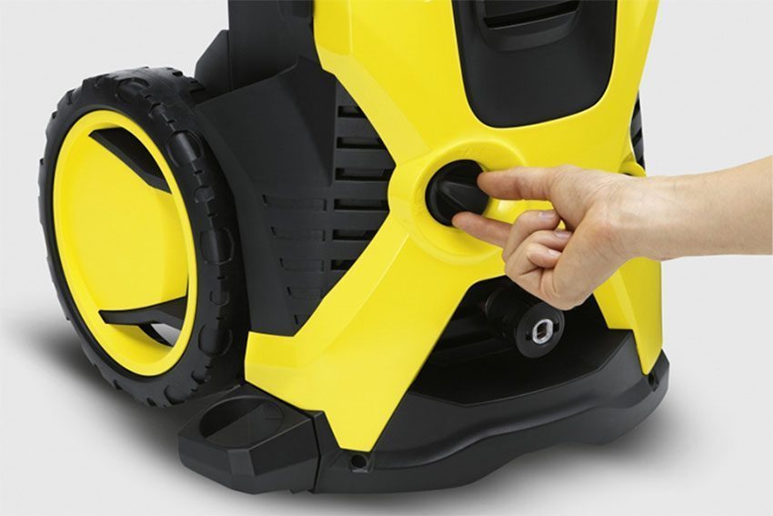 Nút điều khiển của máy phun rửa áp lực cao Karcher K 5