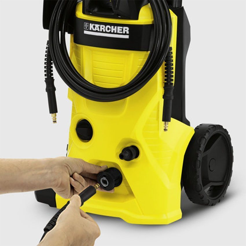 Nơi nối ống của máy phun rửa áp lực cao Karcher K 5 