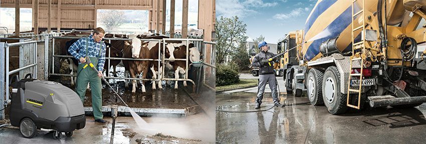 Máy phun rửa áp lực cao nước nóng Karcher HDS 12/18-4 SX *EU-I - Hàng chính hãng