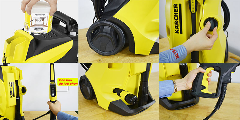 Máy phun rửa áp lực cao Karcher K4 Full Control EU - Hàng chính hãng