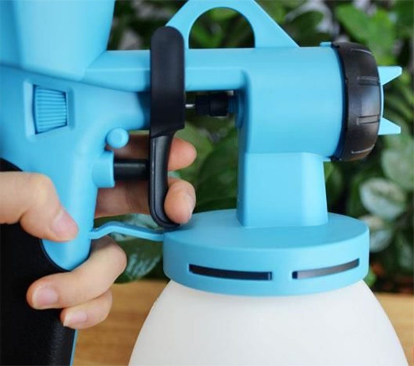 Nút điều khiển của Máy phun sơn Haupon TM 71