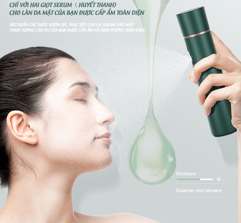 Máy phun sương mini áp suất cao K-SKIN KD88SA - Hàng chính hãng