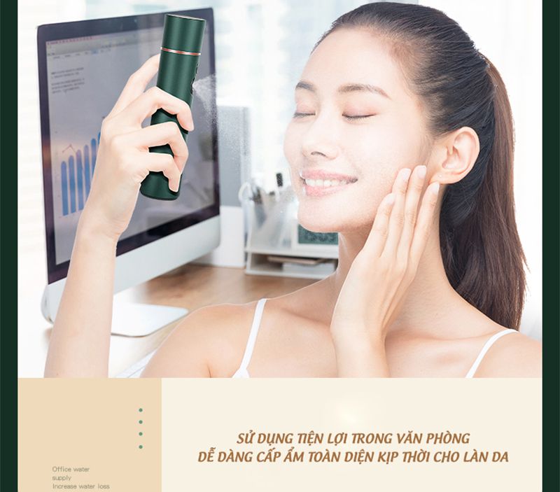 Máy phun sương mini áp suất cao K-SKIN KD88SA - Hàng chính hãng