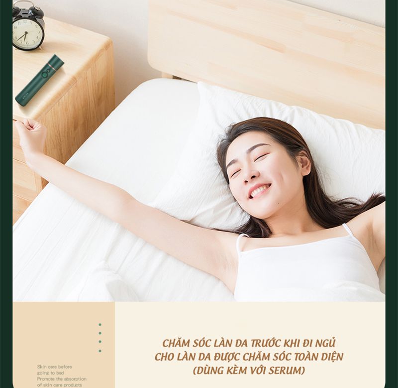 Máy phun sương mini áp suất cao K-SKIN KD88SA - Hàng chính hãng