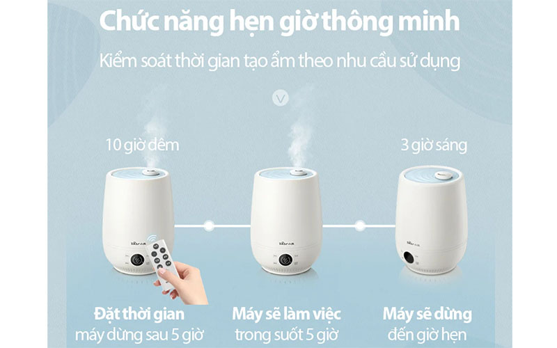 Máy phun sương tạo ẩm Bear JSQ-C50Q1 - Hàng chính hãng