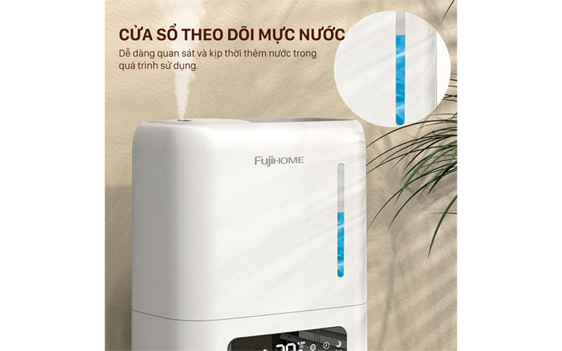 Máy phun sương tạo ẩm, xông tinh dầu Fujihome HM04EUV - Hàng chính hãng