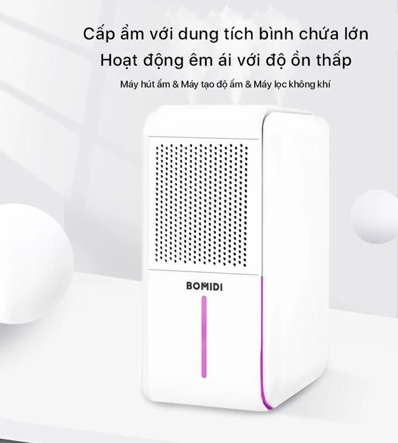 Máy phun sương tại độ ẩm Bomidi UH02 - Hàng chính hãng