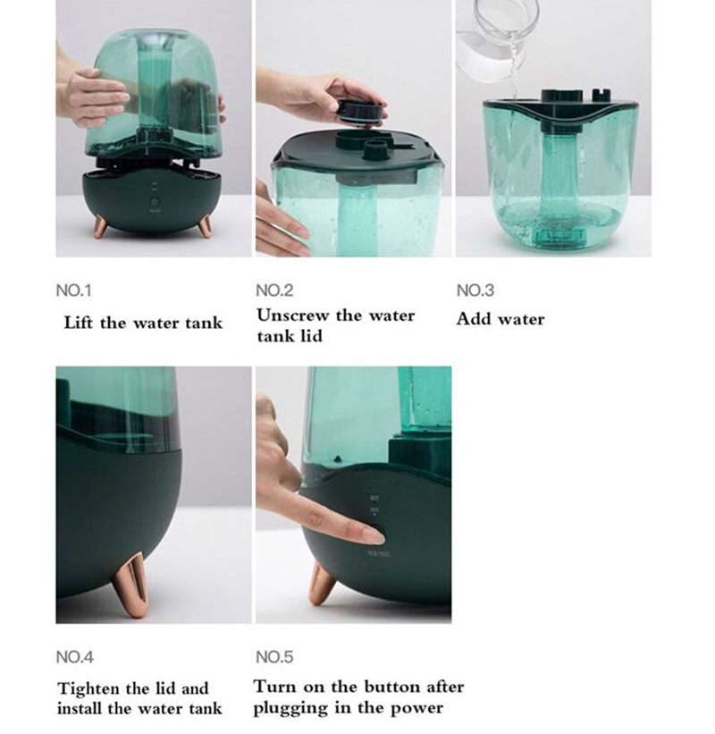 Máy phun sương tạo độ ẩm Deerma F329 - Hàng chính hãng