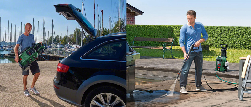 Máy phun xịt rửa áp lực cao Bosch (Aquatak) AQT-140 - Hàng chính hãng