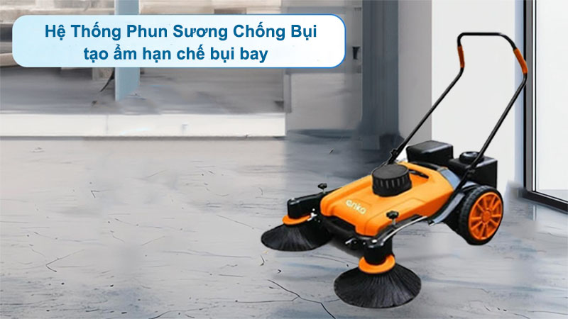 Máy quét rác đẩy tay Anko MS50W - Hàng chính hãng
