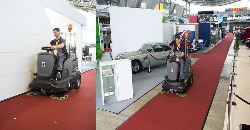 Máy quét rác ngồi lái Karcher KM 90/60 R BP ADV - Hàng chính hãng