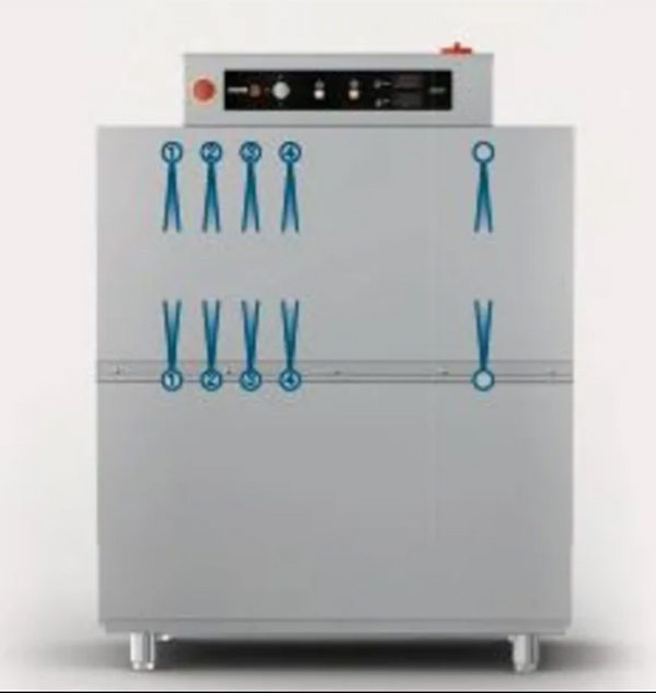 Máy rửa bát băng tải Fagor CCO-120-R-CW - Hàng chính hãng