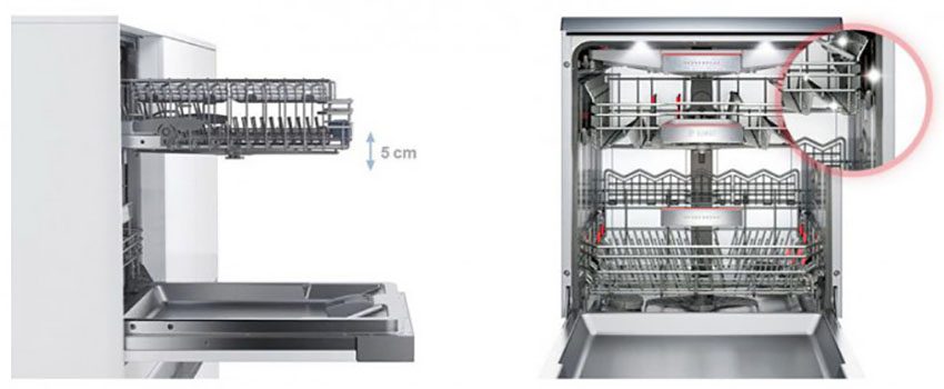 Máy rửa bát Bosch SMS46NI03E - Hàng chính hãng