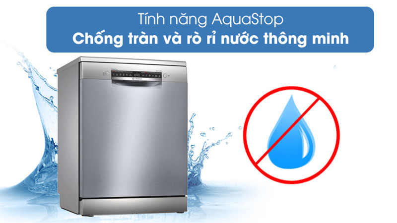 Máy rửa bát Bosch SMS4ECI14E - Hàng chính hãng