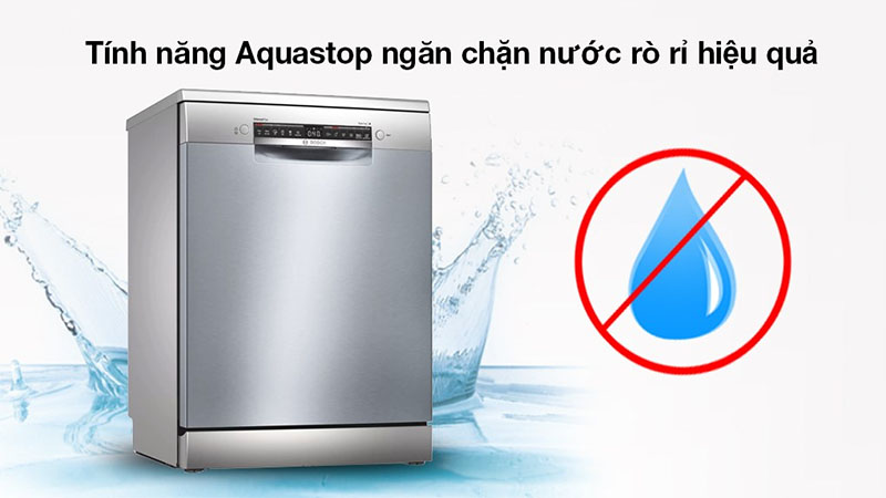 Máy rửa chén Bosch SMS4HCI48E - Hàng chính hãng