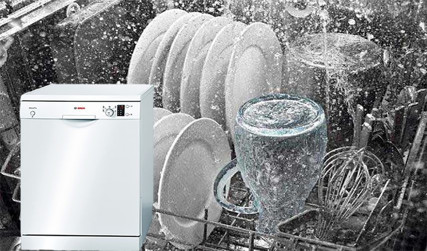 Máy rửa bát Bosch SMS50E22EU - Hàng chính hãng
