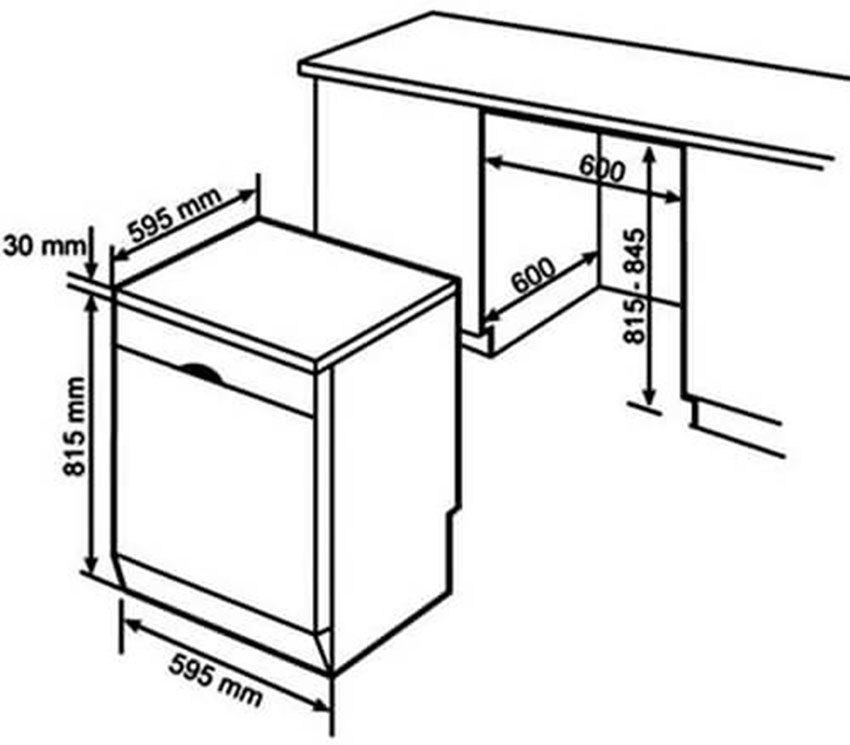 Máy rửa bát Bosch SMS68UI02E - Hàng chính hãng