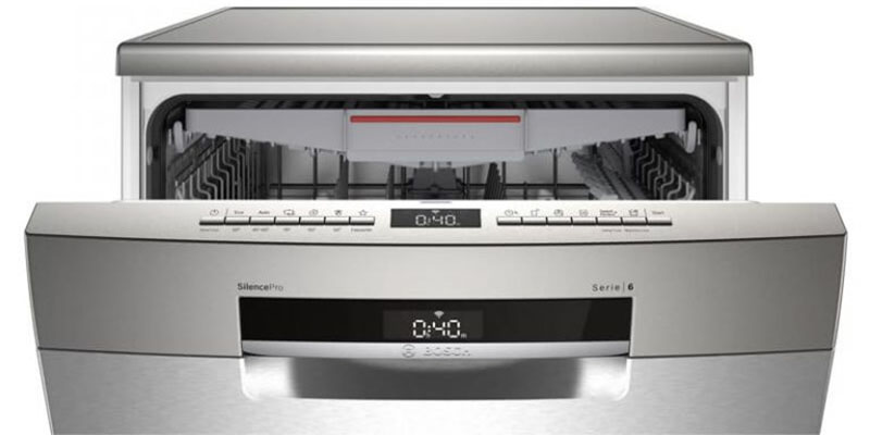 Bảng điều khiển của Máy rửa bát Bosch SMS6ECI07E