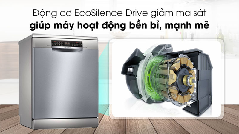 Động cơ của Máy rửa bát Bosch SMS6ZDI48E