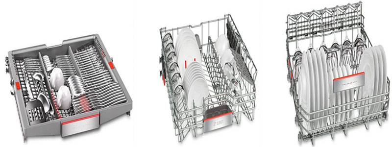 Máy rửa bát Bosch SMS88UI36E - Hàng chính hãng