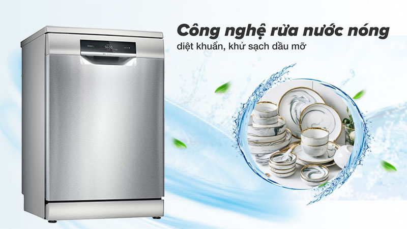 Công nghệ rửa của Máy rửa bát Bosch SMS8YCI03E