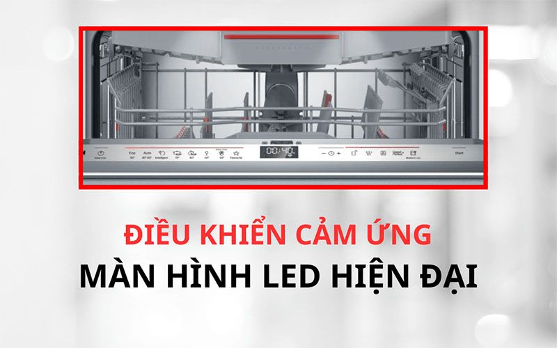 Máy rửa bát Bosch SMV6ZCX16E - Hàng chính hãng