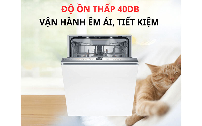 Máy rửa bát Bosch SMV6ZCX16E - Hàng chính hãng